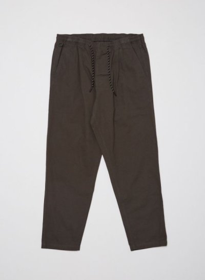 画像2: WASHED TWILL ELASTIC WAIST TROUSER