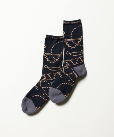 画像2: JACQUARD SOCKS