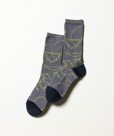 画像1: JACQUARD SOCKS