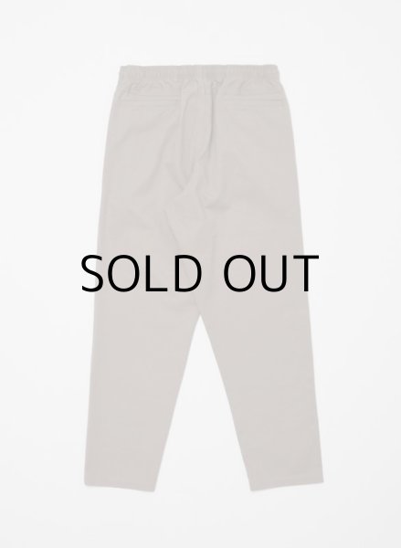 画像2: WASHED TWILL ELASTIC WAIST TROUSER (2)