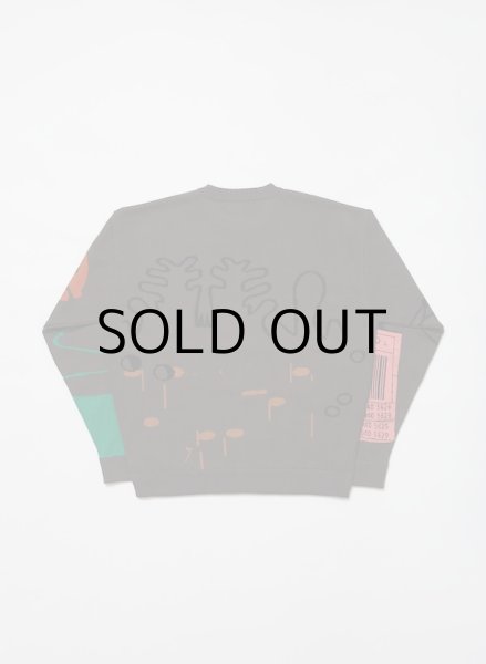 画像2: JACQUARD COTTON CREWNECK SWEATER (2)