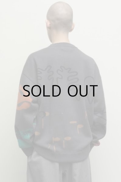 画像4: JACQUARD COTTON CREWNECK SWEATER (4)