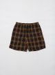 画像4: WASHED PLAID ELASTIC WAIST SHORT (4)