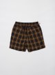 画像5: WASHED PLAID ELASTIC WAIST SHORT (5)