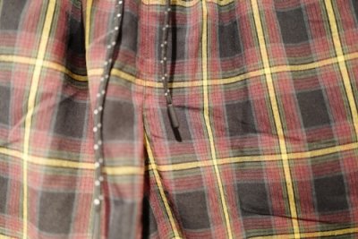 画像3: WASHED PLAID ELASTIC WAIST SHORT