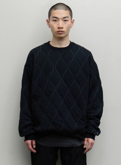 画像2: QUILTING CREW SWEAT SHIRT