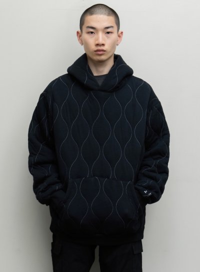 画像3: QUILTING HOODED SWEAT SHIRT