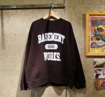 画像1: BW COLLEGE ROGO CREW SWEAT