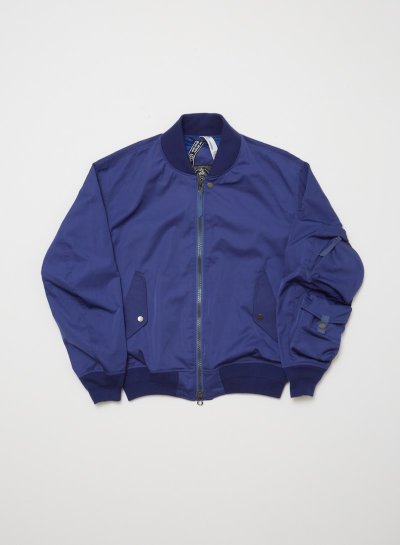 画像1: MULTI POCKET SLEEVE BOMBER JACKET