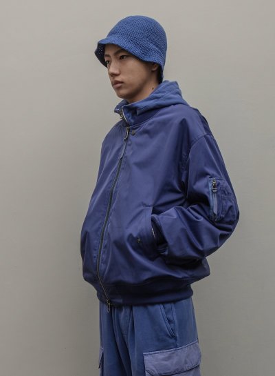 画像3: MULTI POCKET SLEEVE BOMBER JACKET