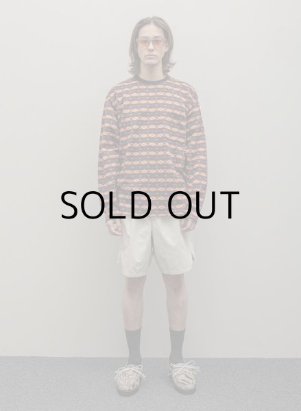 画像5: JACQUARD CREW NECK LS TEE (5)
