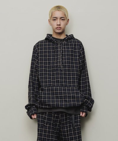 画像3: PULLOVER MEXICAN HOODED SHIRT(PLAID)