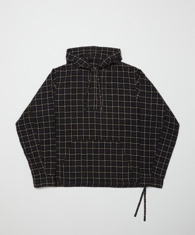 画像1: PULLOVER MEXICAN HOODED SHIRT(PLAID)