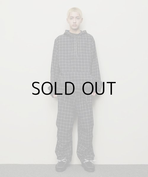 画像5: PULLOVER MEXICAN HOODED SHIRT(PLAID) (5)