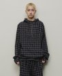 画像3: PULLOVER MEXICAN HOODED SHIRT(PLAID) (3)