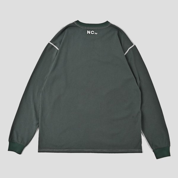 画像6: NC ロゴプリントL/S Tee (6)