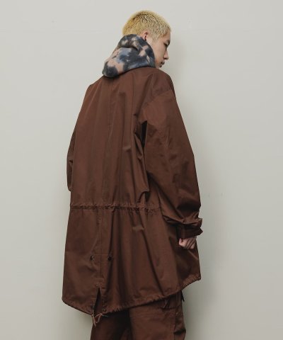 画像3: COTTON NYLON FISTTAIL COAT