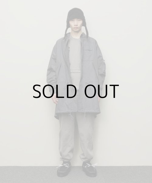 画像14: COTTON NYLON FISTTAIL COAT (14)