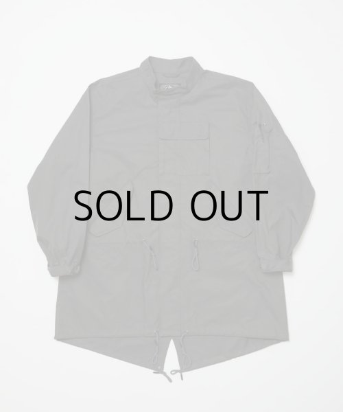 画像3: COTTON NYLON FISTTAIL COAT (3)