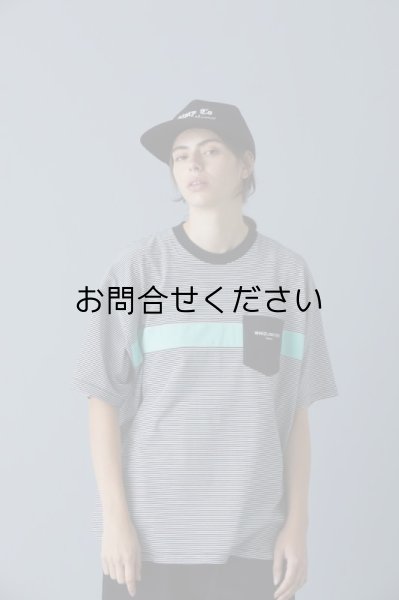 画像1: WHIZ 2024 S/S "LINE BORDER TEE" (1)