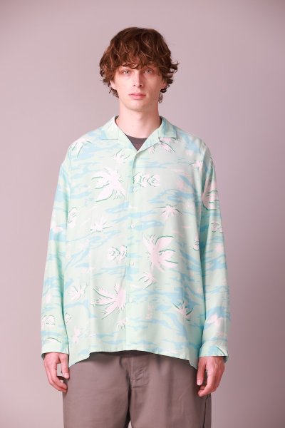画像1: WHIZ 2025 S/S "BLADELEAF L/S SHIRT"