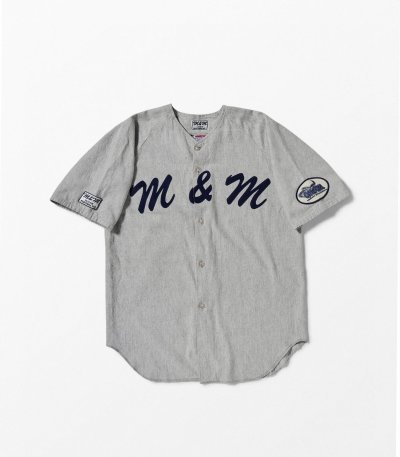 画像1: WHIZ M&W BASEBALL SHIRT